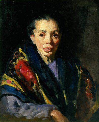 Il vecchio modello (Vecchia donna spagnola) da Robert Cozad Henri